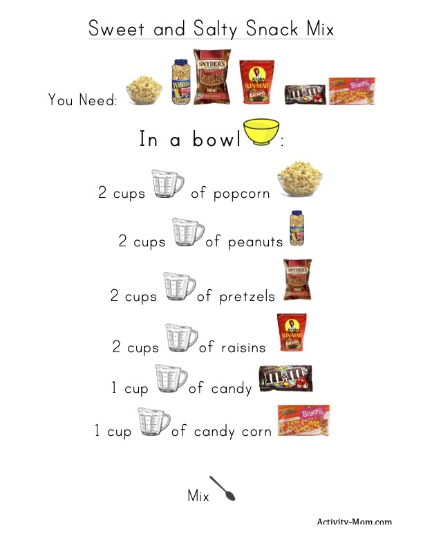 10 Easy Snack Mix Recipes For Kids free Printable The Activity Mom 