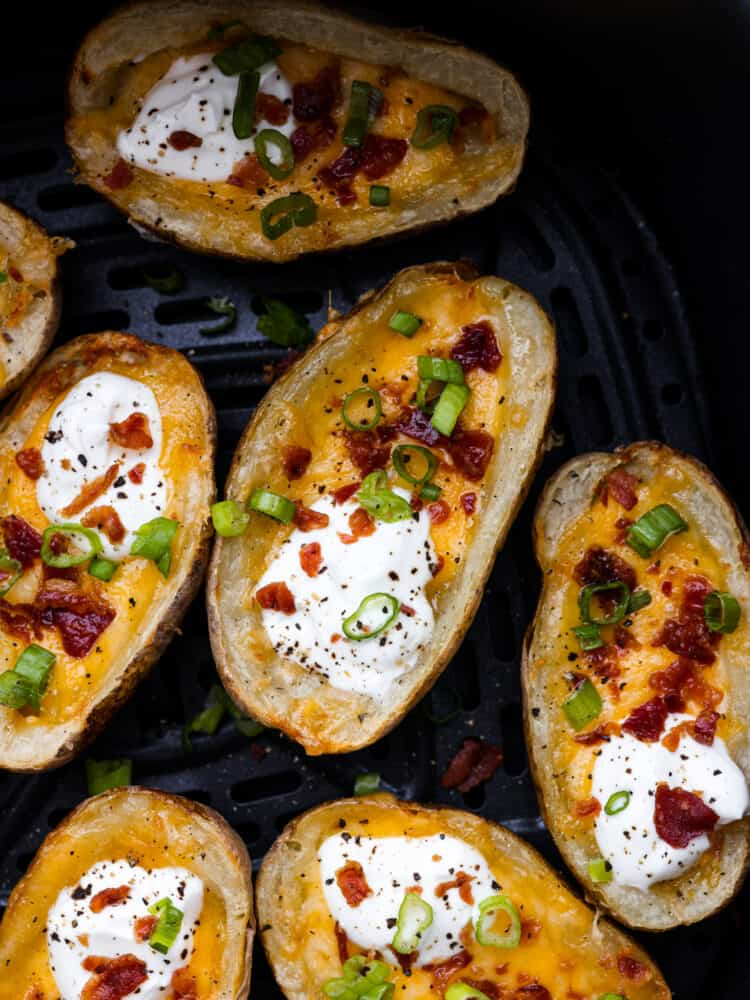 Air Fryer Potato Skins Recipe The Recipe Critic
