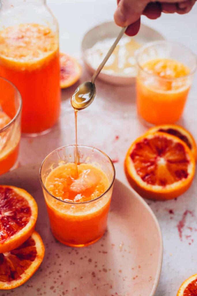 Blood Orange Italian Soda Recipe Hello Glow