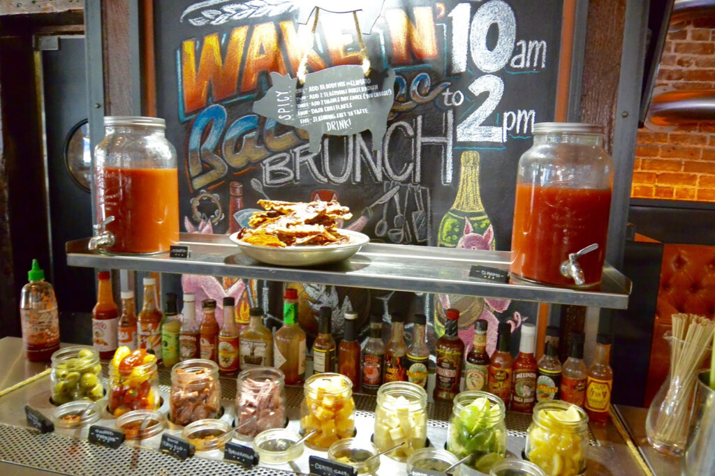 Bloody Mary Bar Condiments