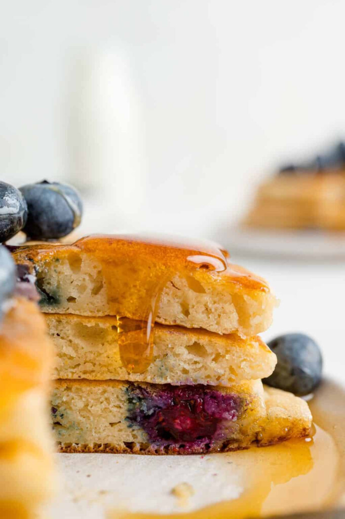 Blueberry Buttermilk Pancakes Pancake Recipes