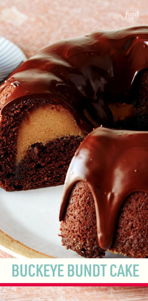 Buckeye Bundt Cake Recipe In 2024 Buckeye Bundt Cake Fun Desserts 