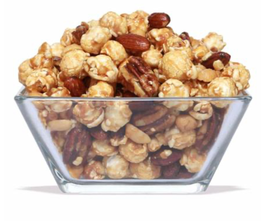 Caramel Nut Crunch Popcorn 10 Oz 