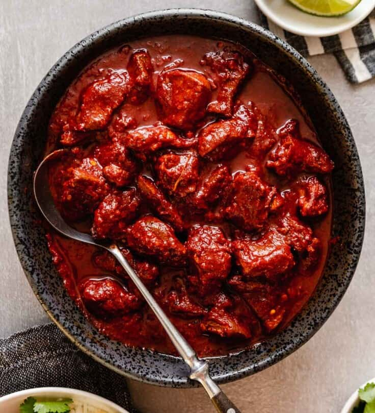 Carne Adovada Recipe New Mexico Style Red Chile Pork Stew 