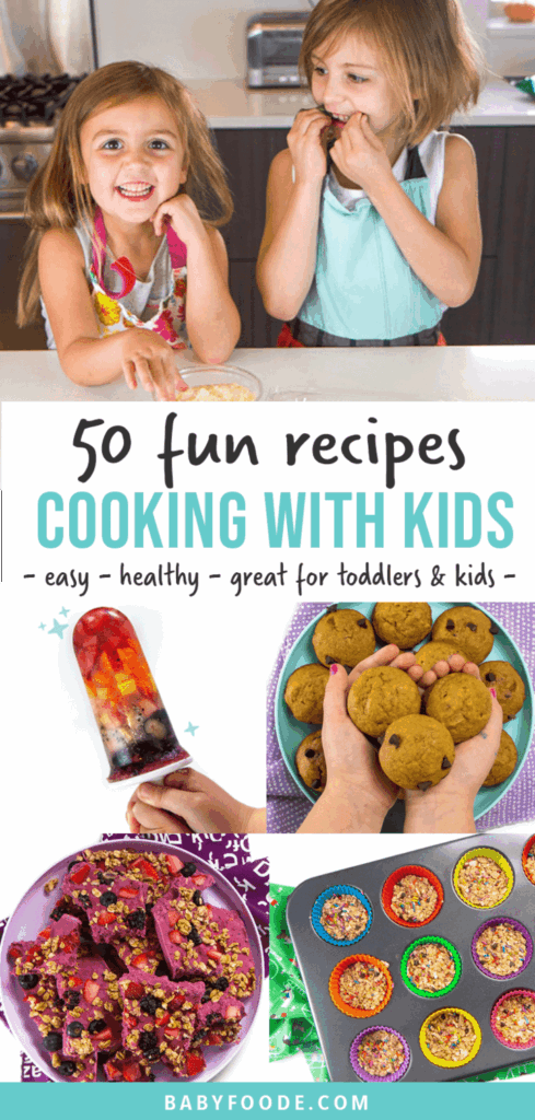 Cooking With Toddlers Kids 50 Easy Recipes Baby Foode
