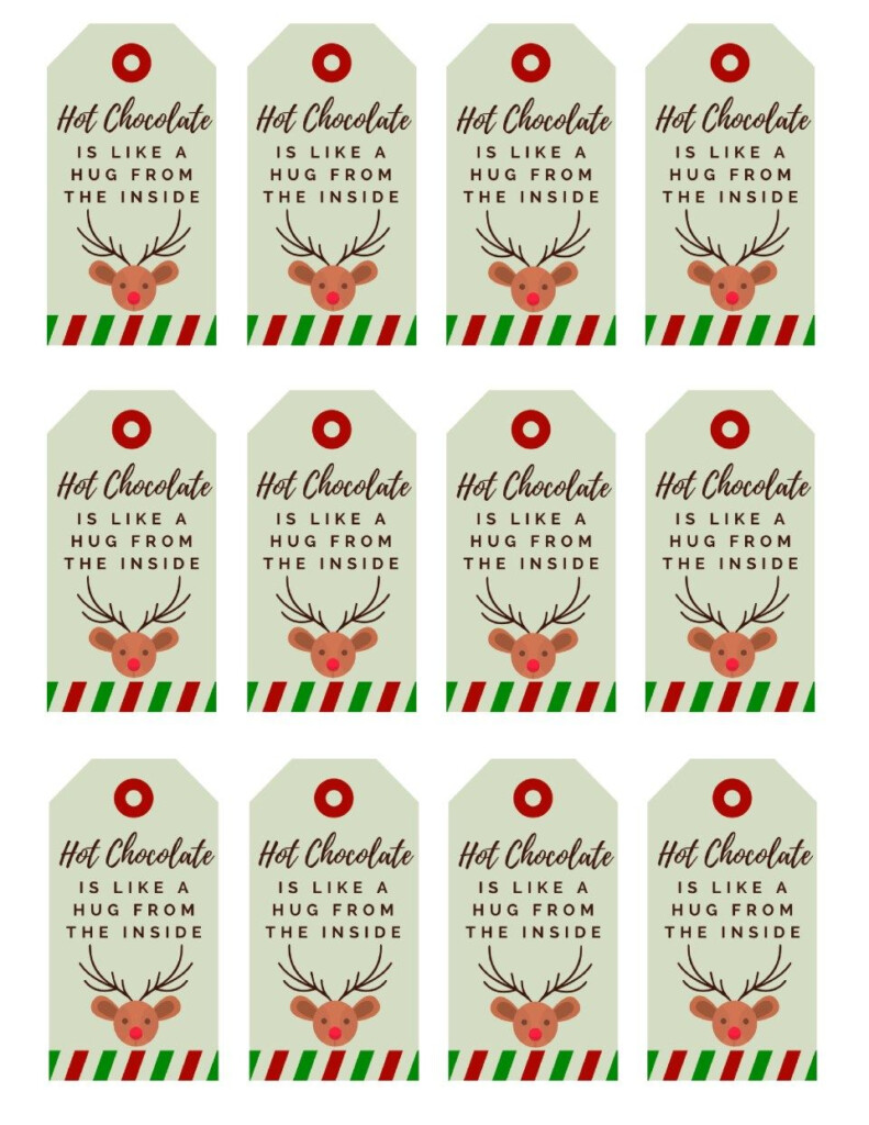 Creamy Hot Chocolate Recipe With FREE Printable Tags How Can This