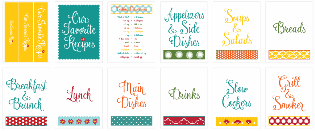 DIY Recipe Binder Kit Inspired By The Pioneer Woman
