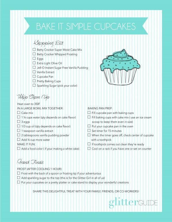 Easy Printable Recipes