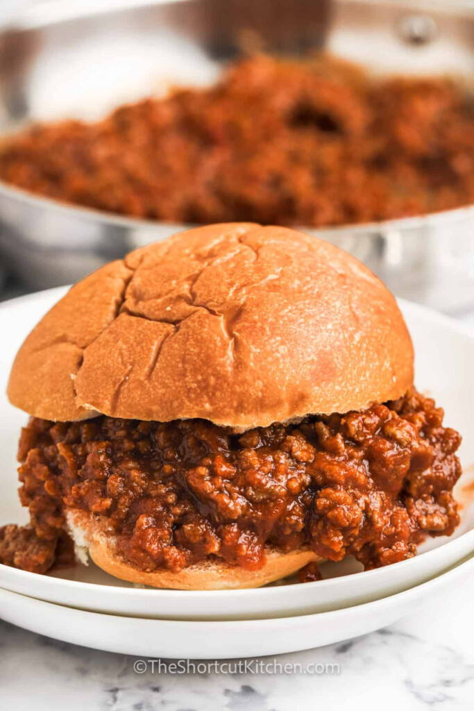 Easy Sloppy Joe Recipe Ketchup Brown Sugar Sauce Deporecipe co