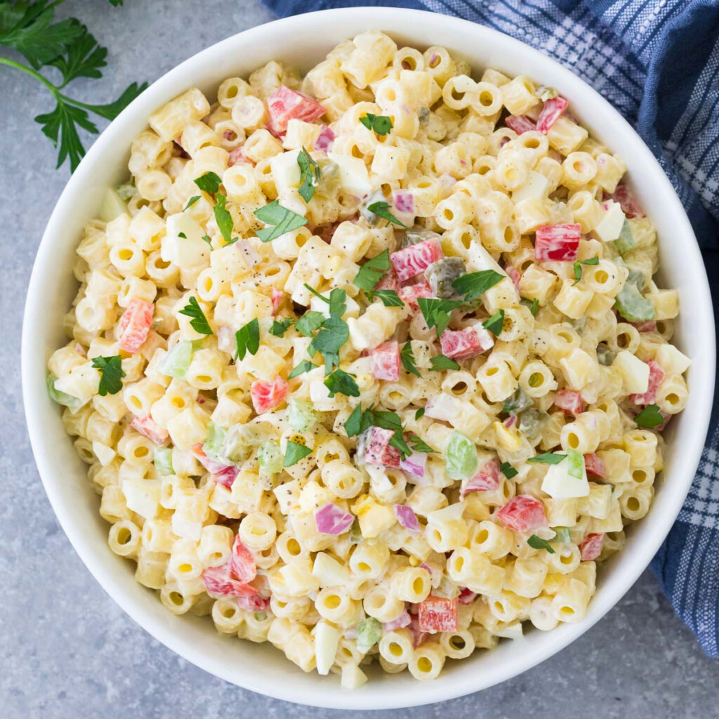 Elbow Macaroni Salad Recipe Easy Deporecipe co