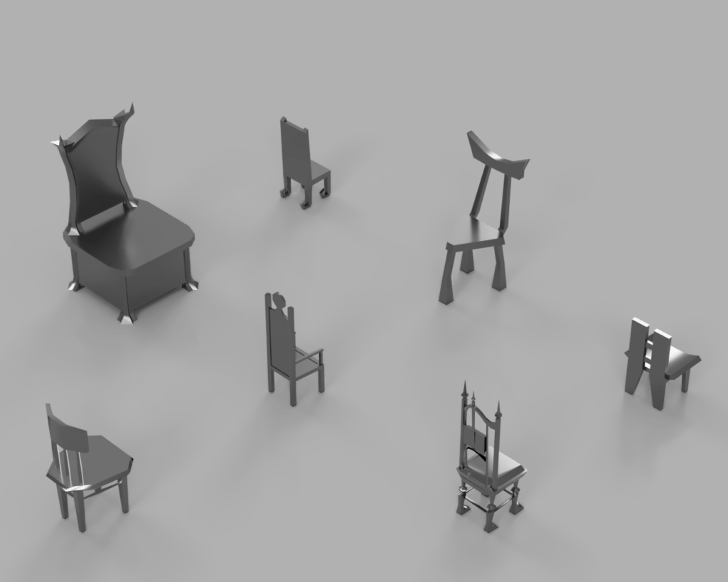 Everquest Chair Models By BenBreaksThings Download Free STL Model 