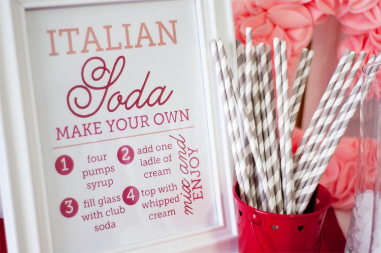 Italian Soda Recipe Printable