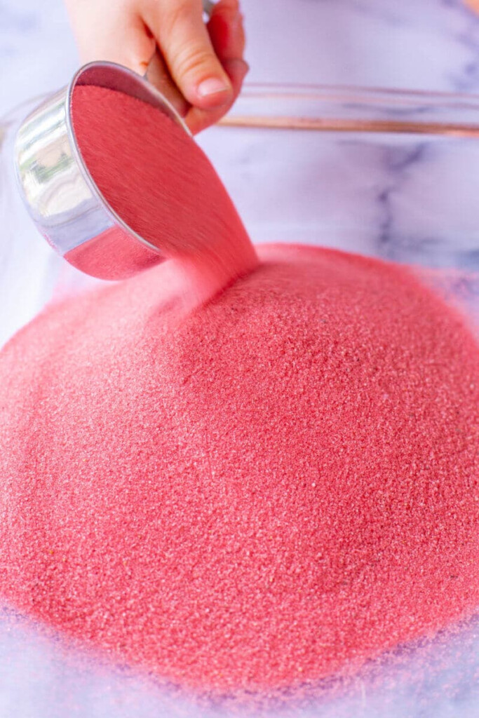 Kinetic Sand Recipe Perfect For Sensory Play Eating Richly