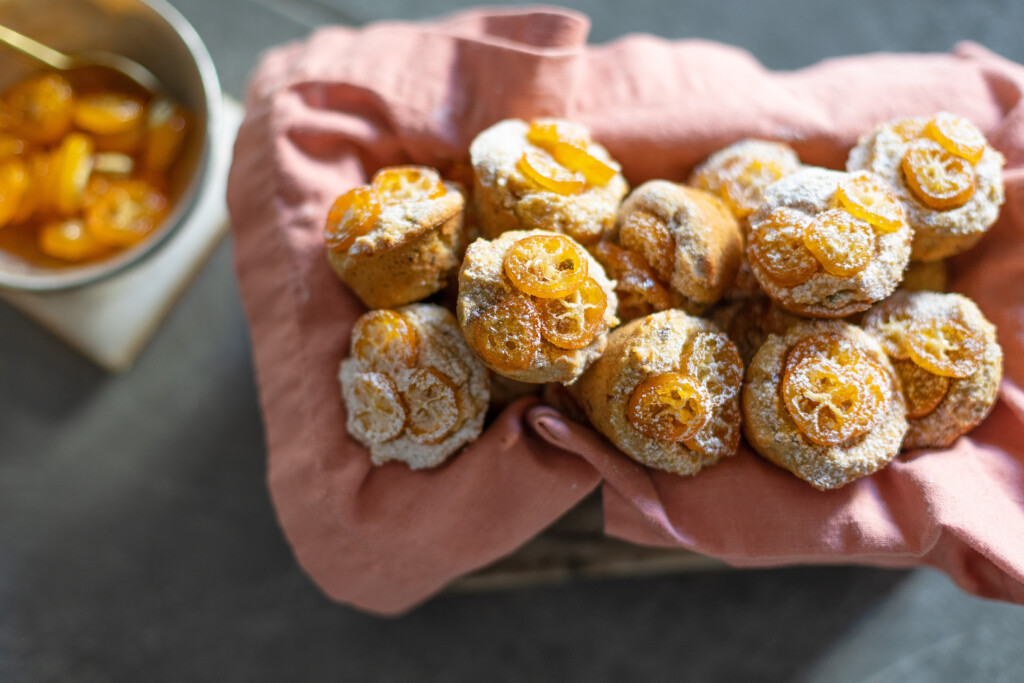 Kumquat Pistachio Brown Butter Tea Cakes Recipe Salt Wind Travel