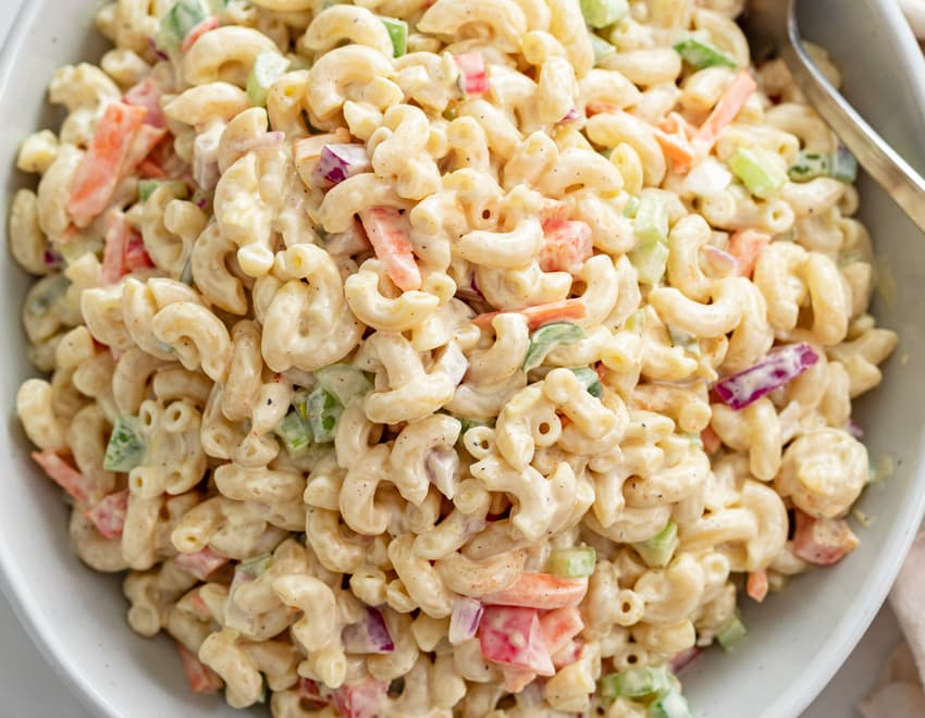 Macaroni Salad Recipe The Cozy Cook