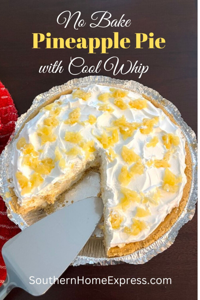 No Bake Pineapple Pie Recipe