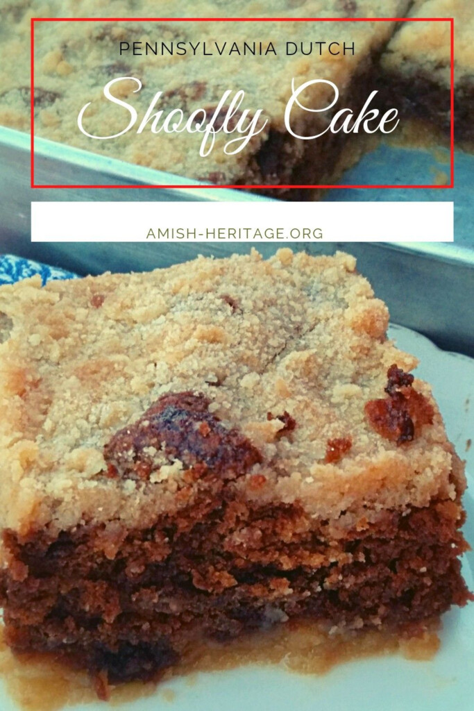 Pennsylvania Dutch Shoofly Cake Recipe Molasses Recipes Cake Recipes 