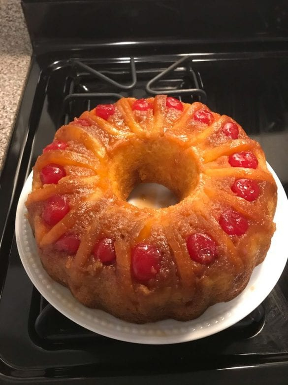 Pineapple Upside Down Bundt Cake Skinny Tasty Recipes