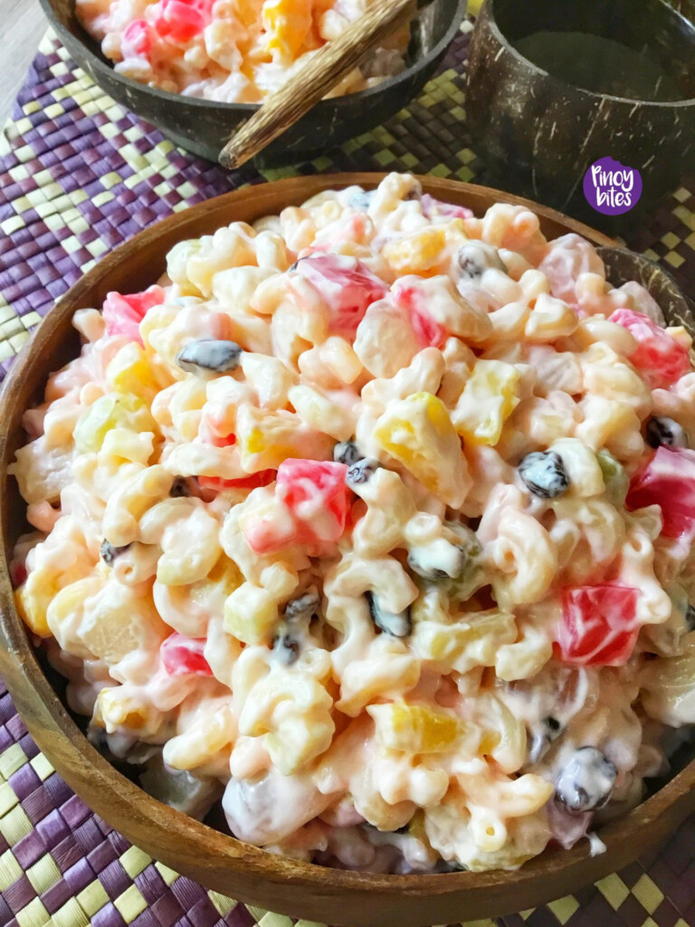 Pinoy Sweet Macaroni Salad Recipe Bryont Blog
