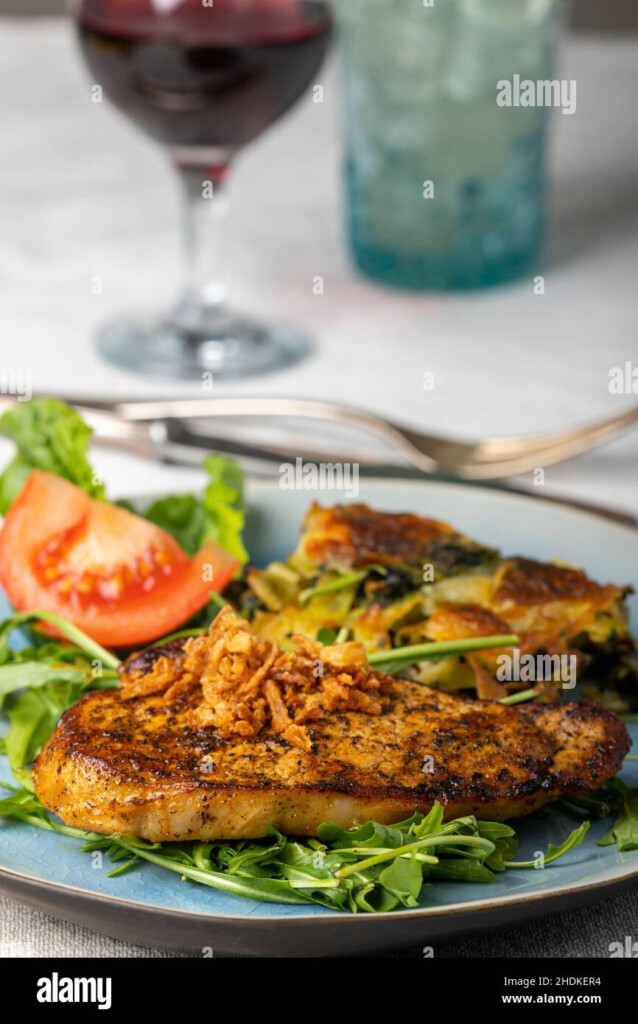 Pork Steak Low carb Pork Steaks Stock Photo Alamy