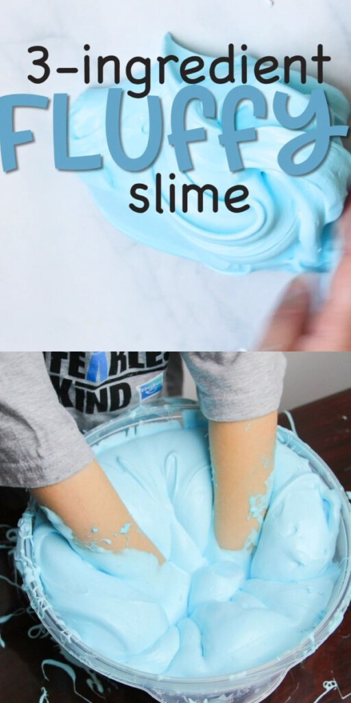 Printable Fluffy Slime Recipe