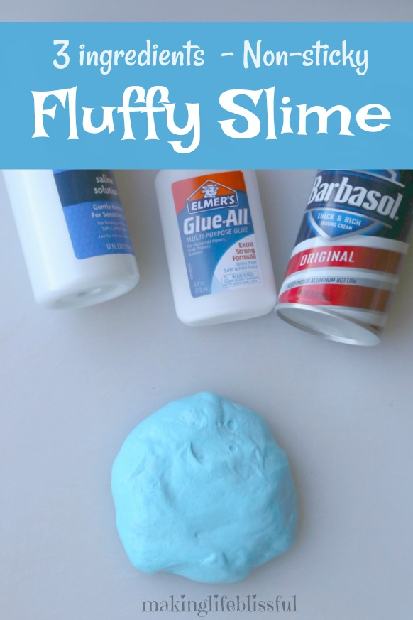 Printable Fluffy Slime Recipe