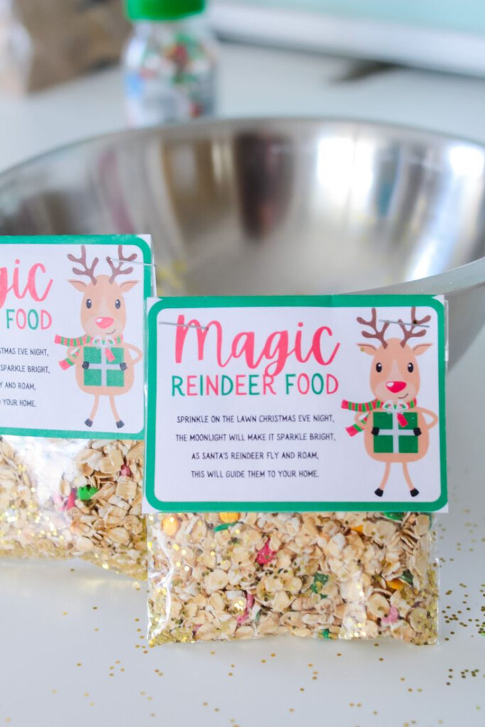 Printable Reindeer Food Poem And Recipe Recipe Reindeer Food 