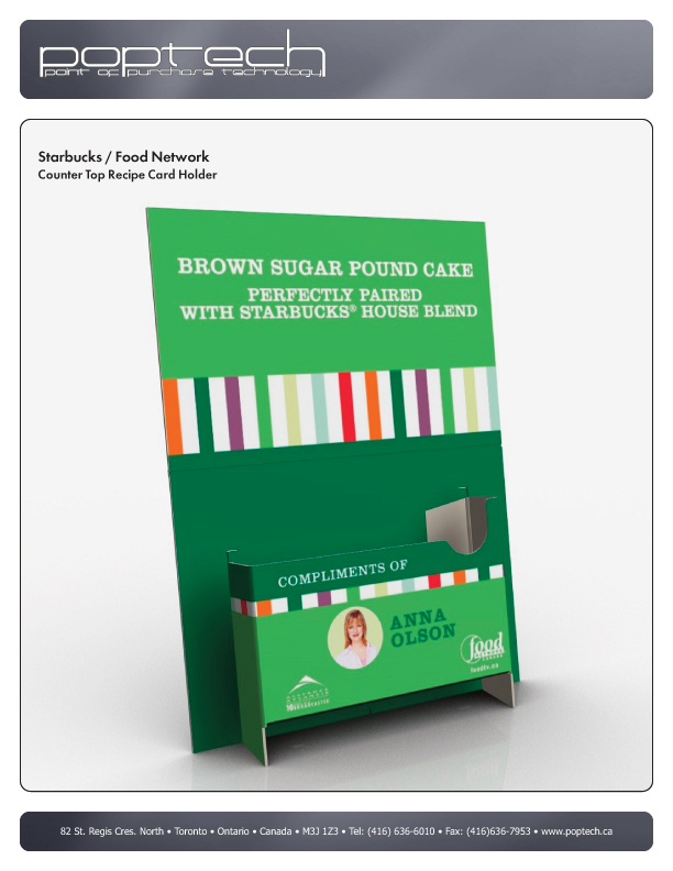 Printable Starbucks Recipe Cards