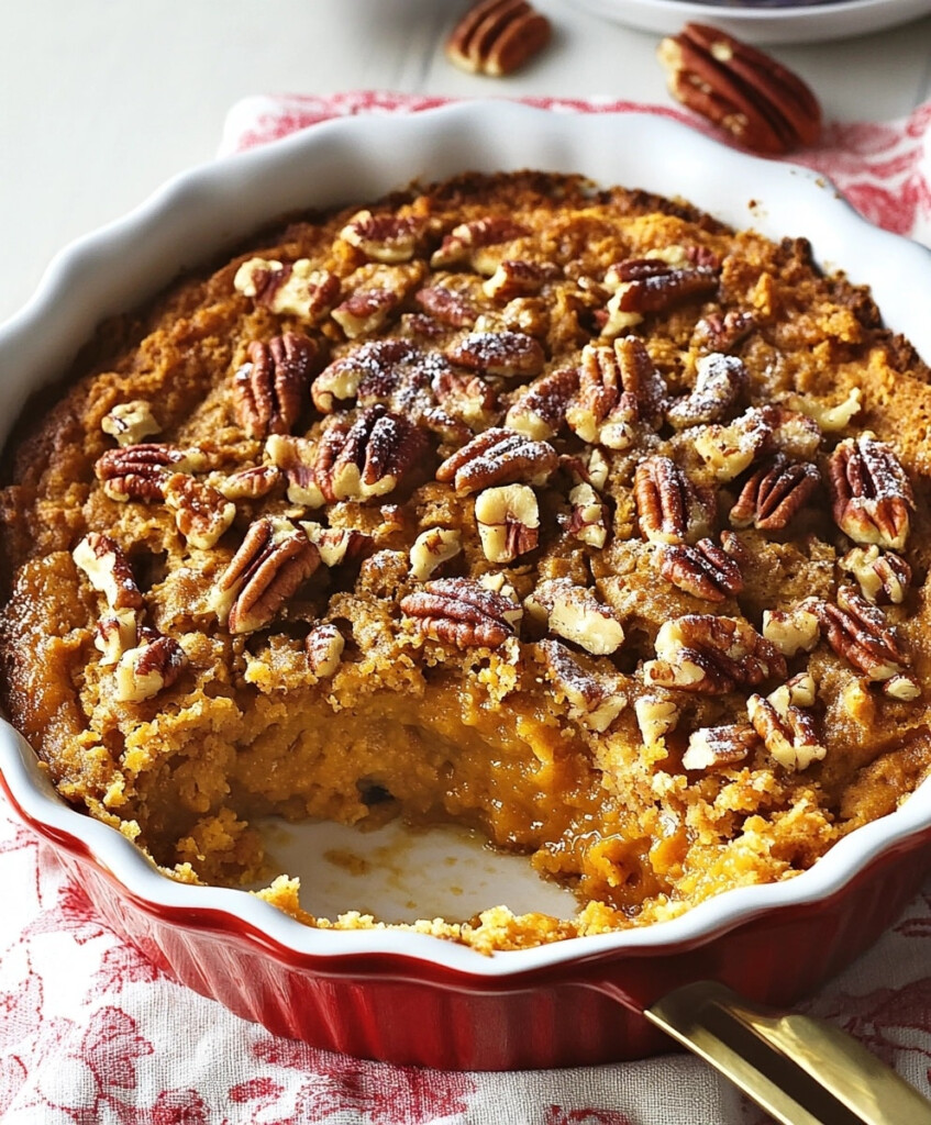 Pumpkin Pecan Cobbler Recipe Savory Recipe