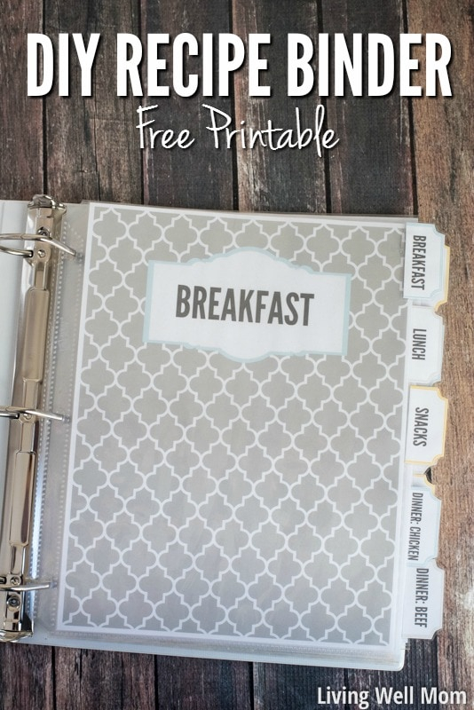 Recipe Book Binder Diy Besto Blog