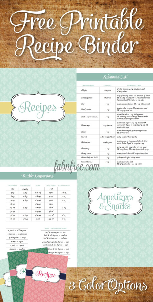 Recipe Book Binder Diy Dandk Organizer