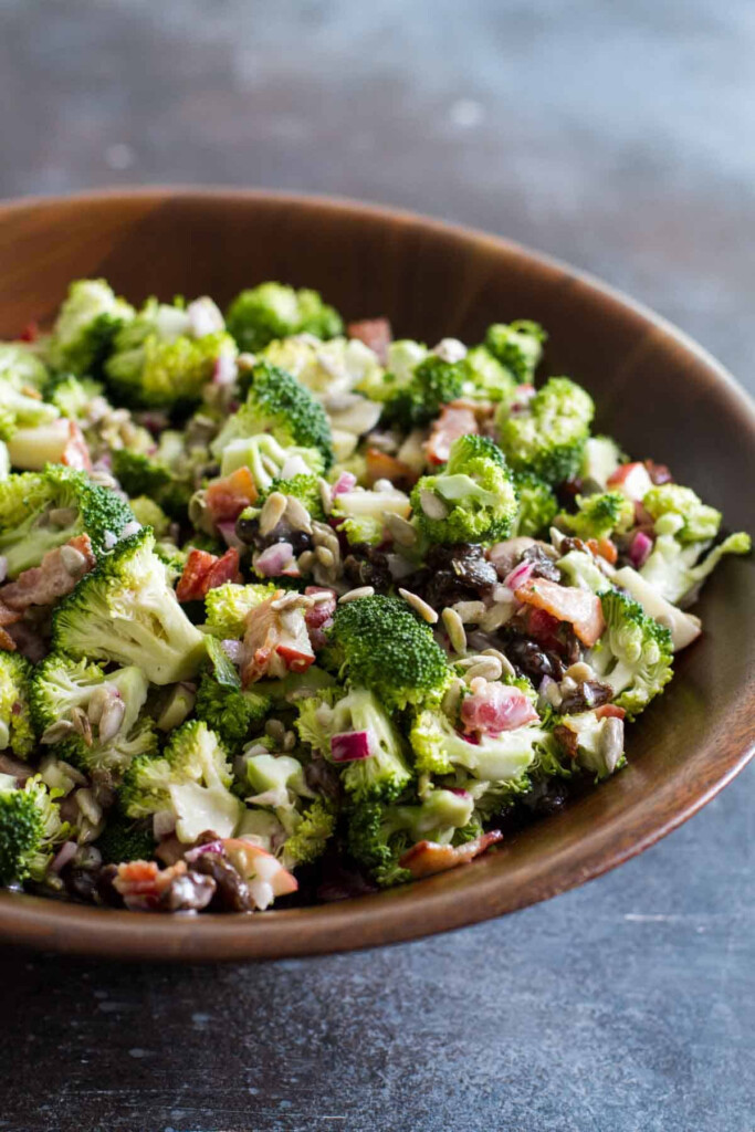 Recipe Of Broccoli Salad Recipes With Bacon