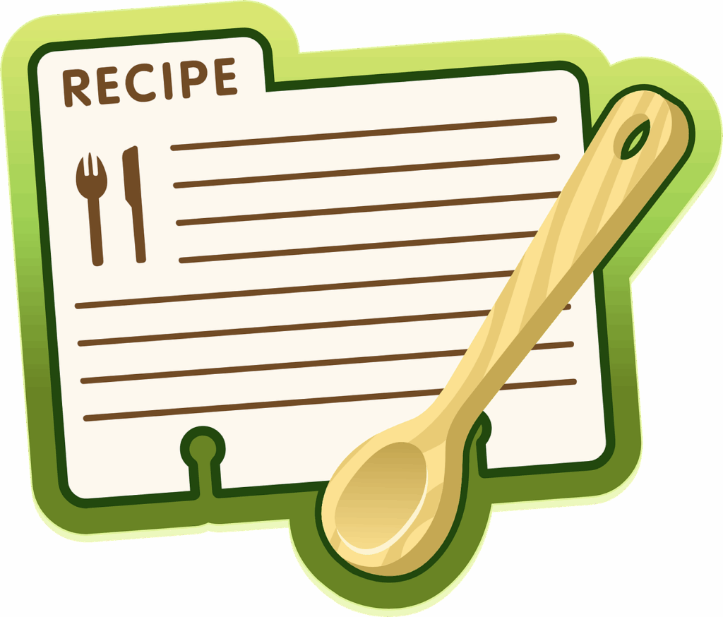 Recipe PNG Transparent Images