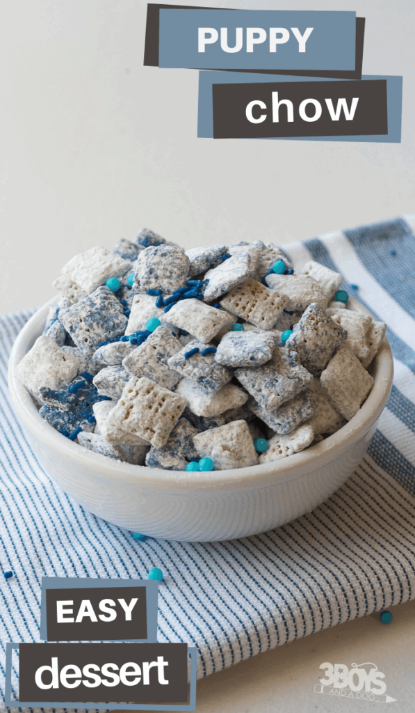 Simple Blue Puppy Chow Recipe