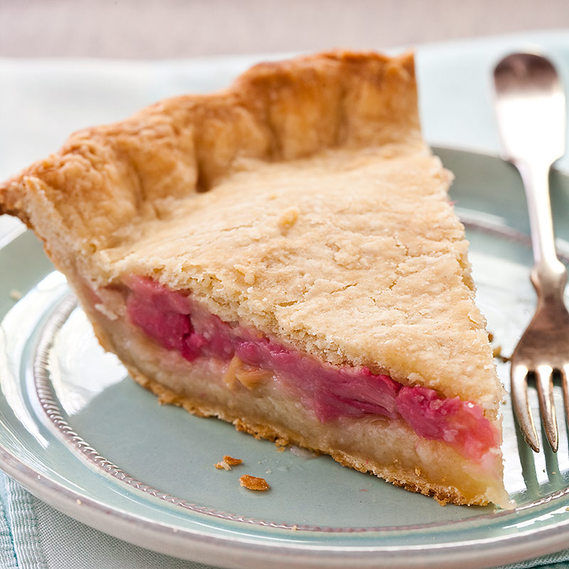 Strawberry Rhubarb Custard Pie Recipe