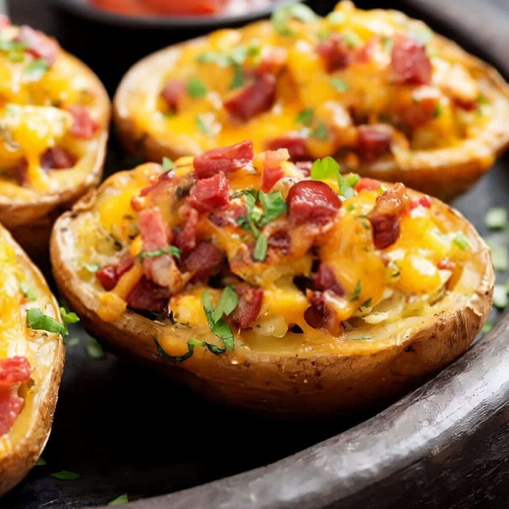 TGI Fridays Potato Skins Recipe Recipefairy