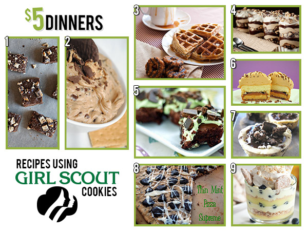 10 Recipes Using Girl Scout Cookies
