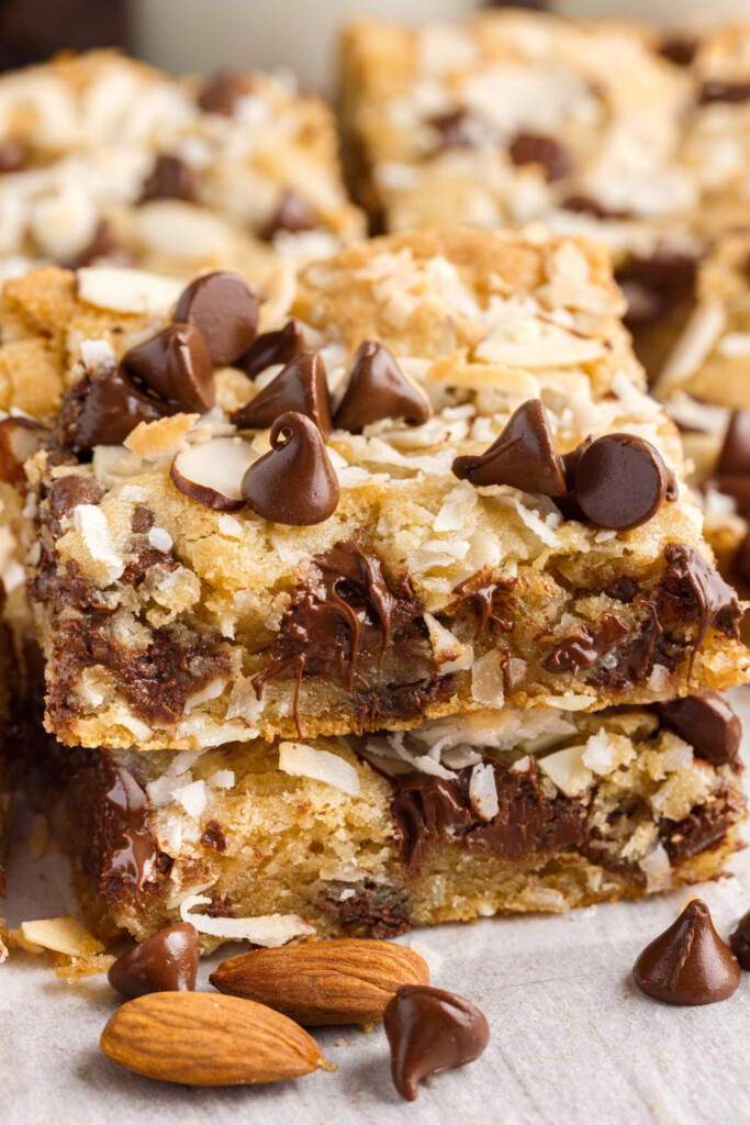 Almond Joy Cookie Bars Recipe
