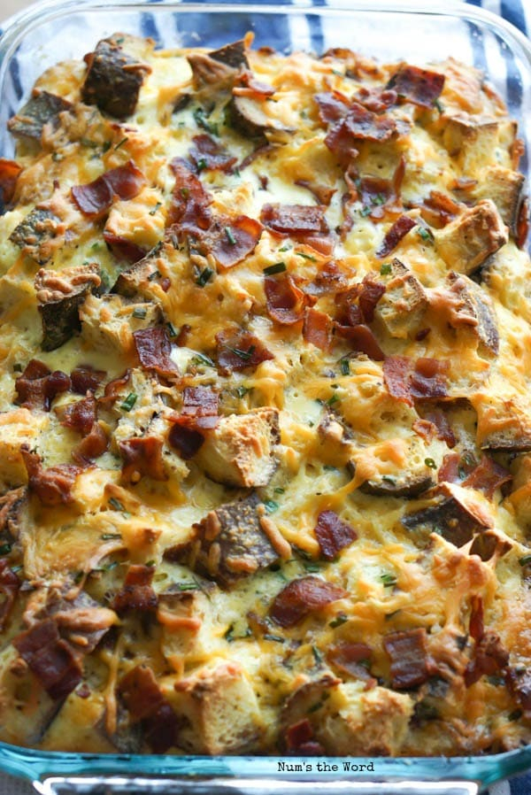 Bacon Egg Cheese Strata Num 39 s The Word