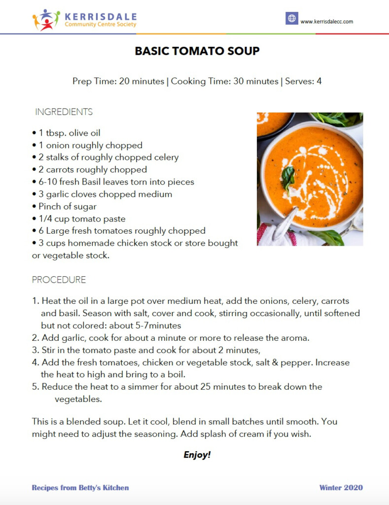 Basic Tomato Soup