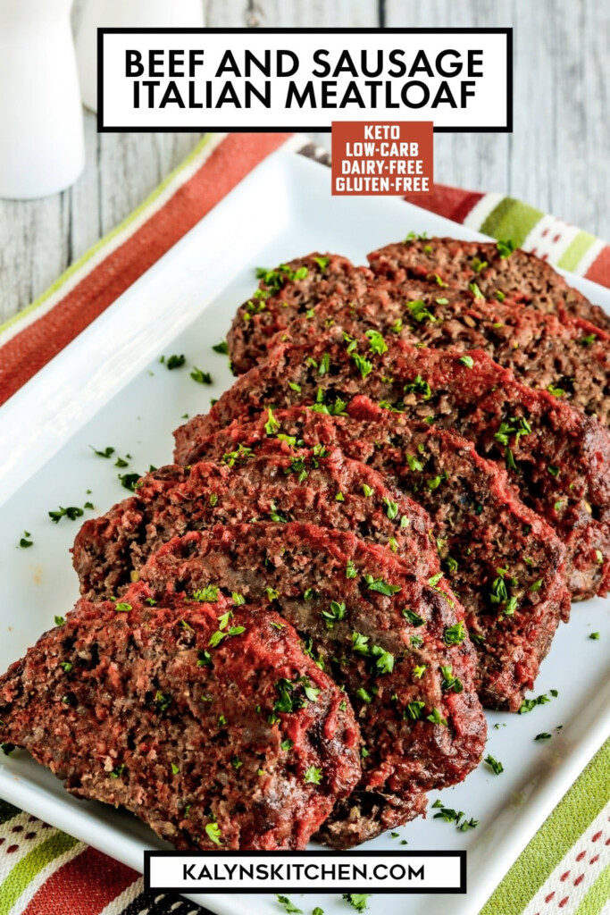 Beef And Sausage Italian Meatloaf Kalyns Kitchen Worksheets Library