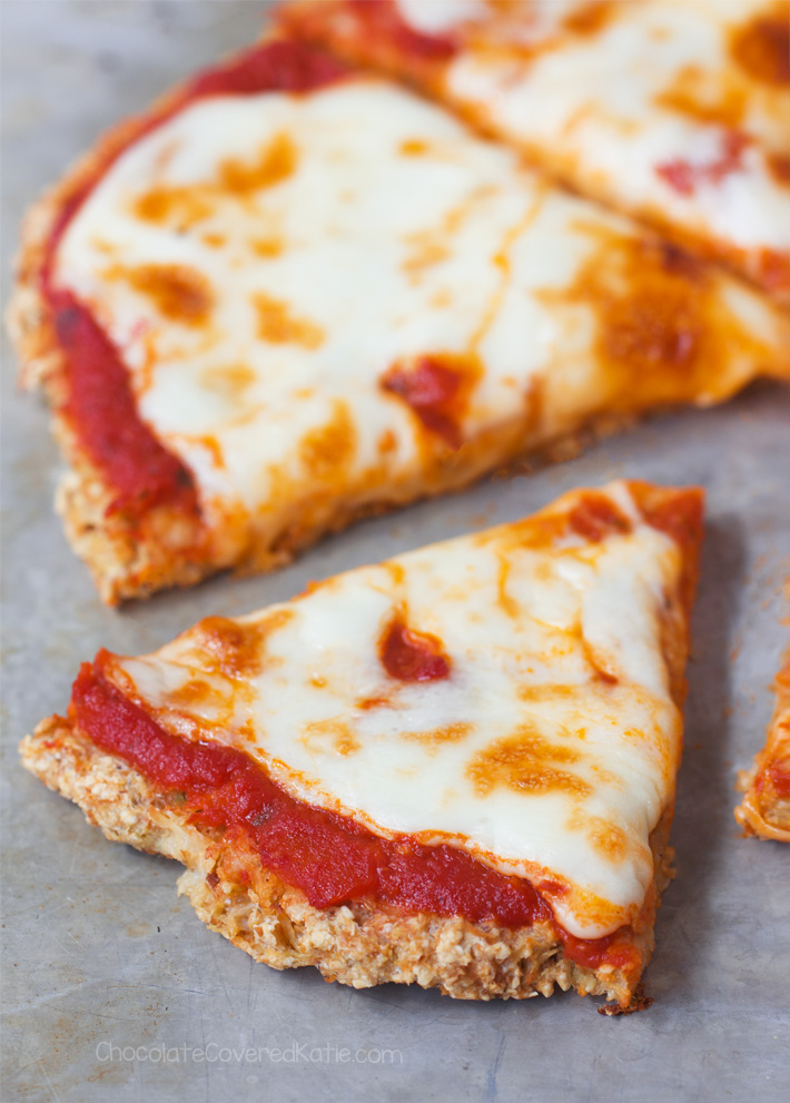 Cauliflower Pizza Crust The Best Crispy Recipe 