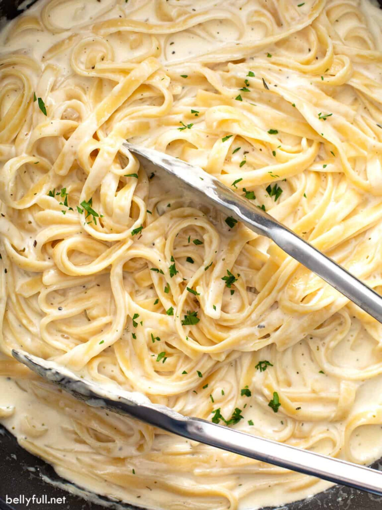 Chicken Alfredo Recipe Easy Amazing Belly Full