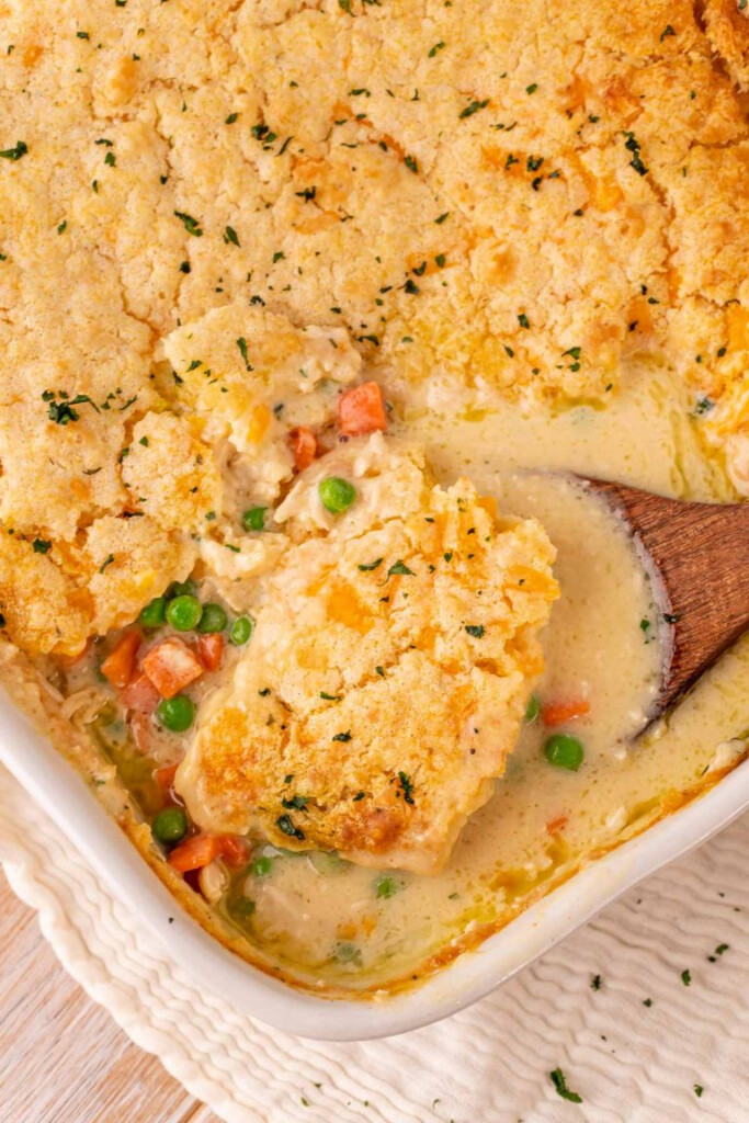 Chicken Cobbler TikTok Recipe Busy Family Recipes