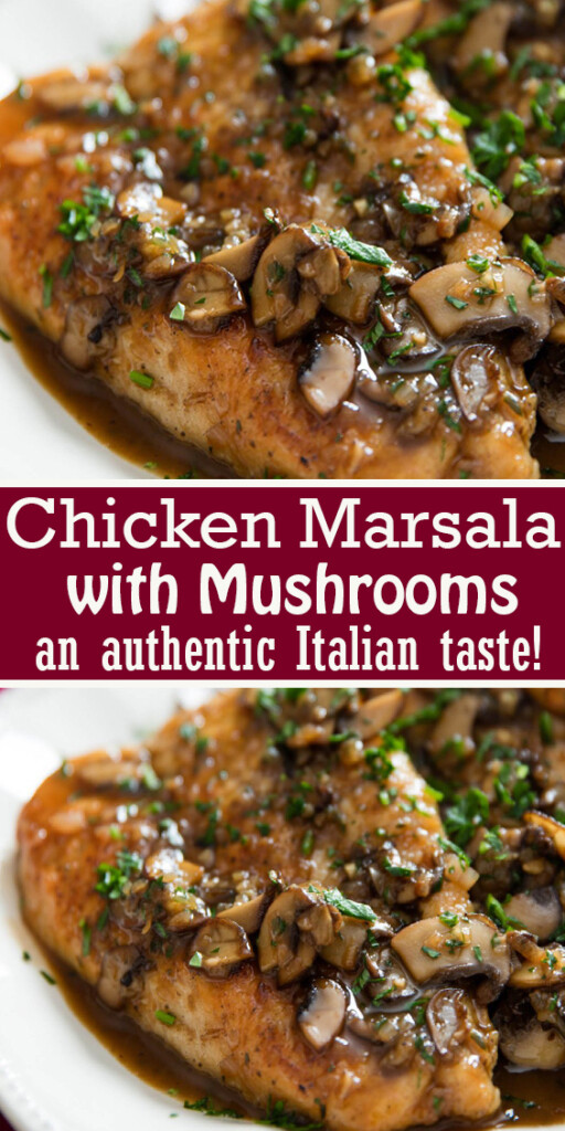 Chicken Marsala With Mushrooms Recipe Info Untuk Kita