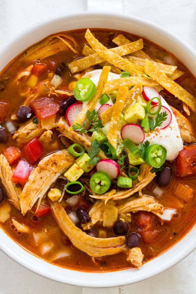 Chicken Tortilla Soup Recipe
