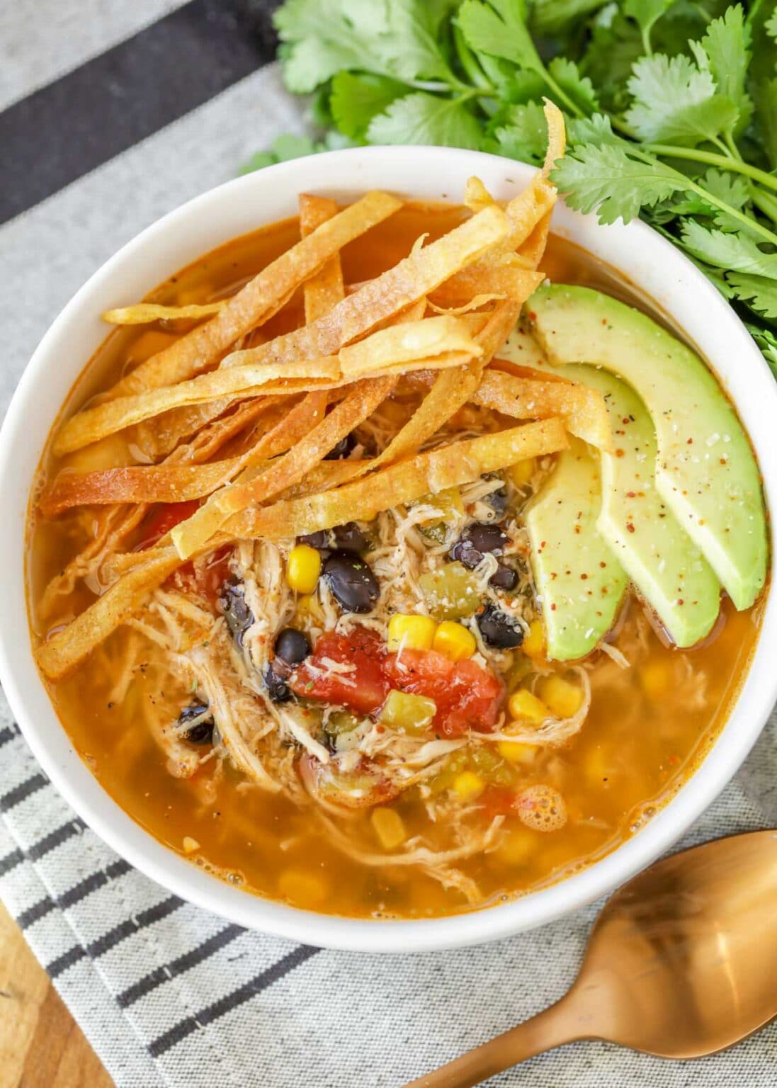 Printable Tortilla Soup Recipe PrintableRecipes com