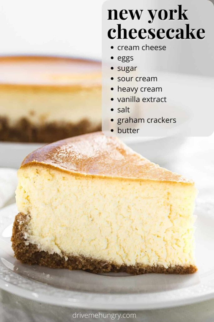 Classic New York Cheesecake Recipe