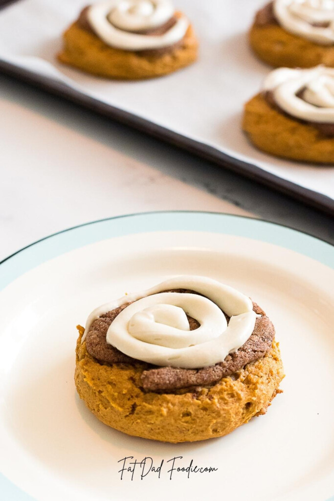 Crumbl Pumpkin Roll Cookie Recipe Fat Dad Foodie