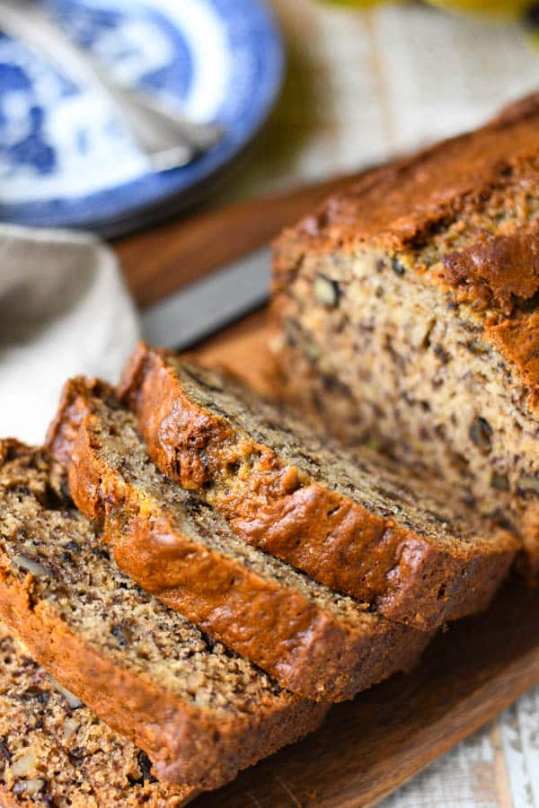 Easy Banana Nut Bread Recipe With Brown Sugar Deporecipe co